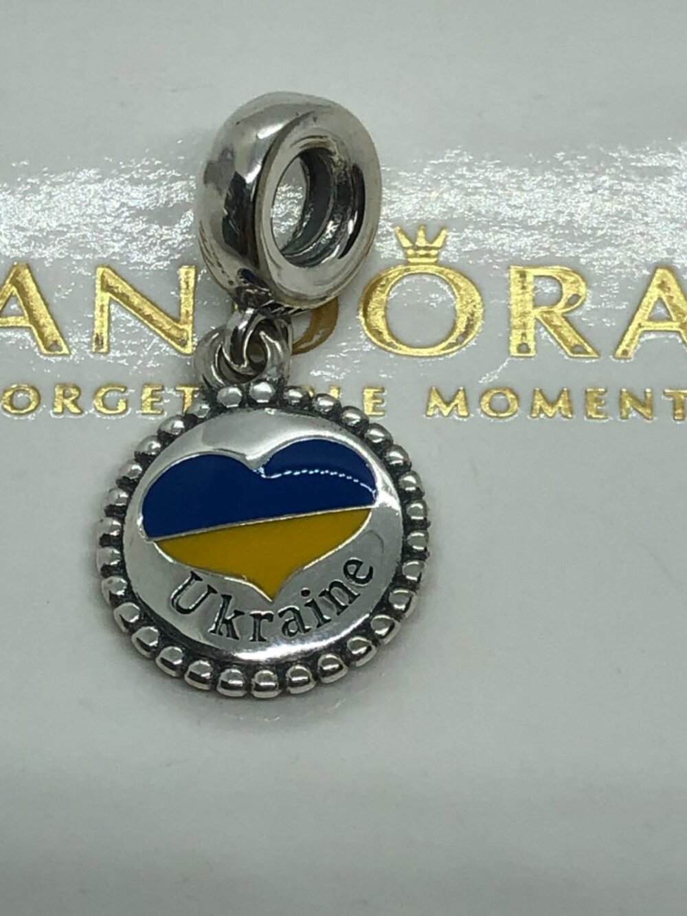 ✨🔥Pandora Ukraine Flag Charm